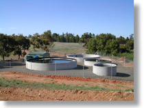 4 water tanks